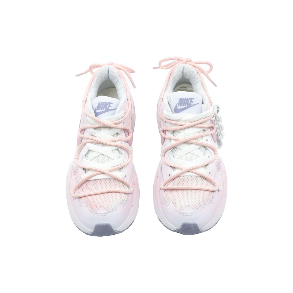 Nike Air Max Fusion Slip Resistant Abrasion Resistant Low Top Running Shoes Women's Pink White CJ1671-105(Team292- )