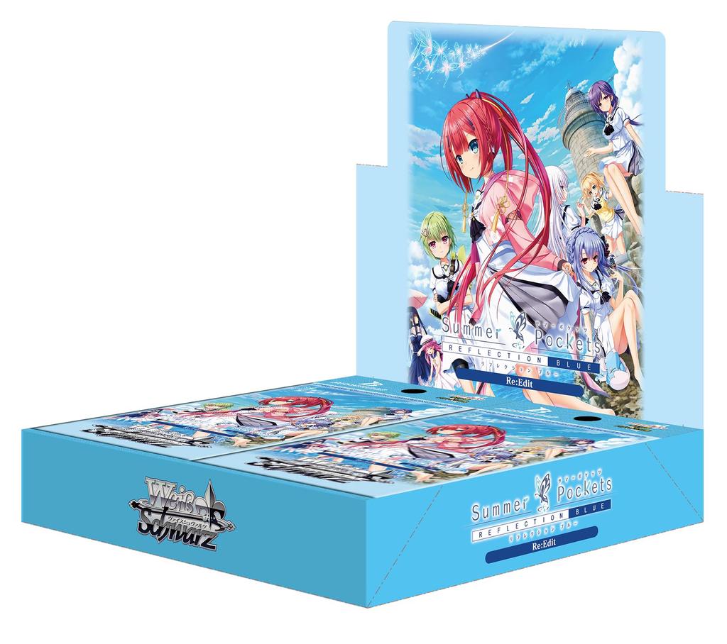 Weiss Schwarz Booster Pack Summer Pockets REFLECTION BLUE Re:Edit 12-Pack Box
