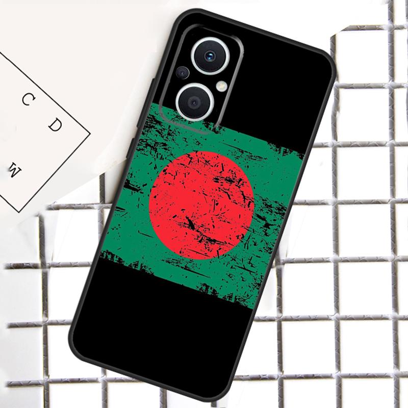 Bangladesh Flag Phone Case For OPPO Reno 7 8 Lite 8T 10 11 12 13 14 Pro 14F OPPO Find X9 X8 X6 X5 Pro Cover