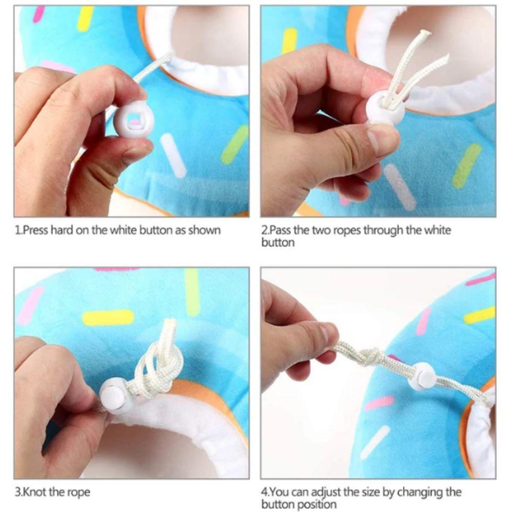 Anti-Bite Cat Recovery Collar Comfortable Pet Protective Cone  Wound Healing