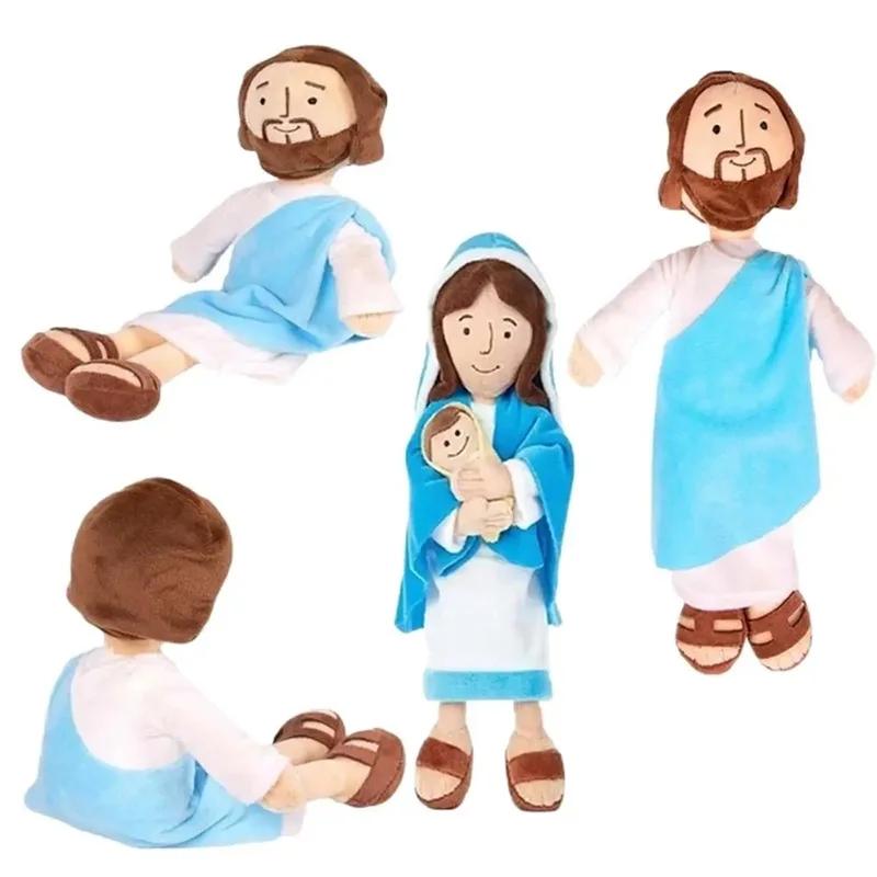 Neue arabische Figur Jesus Plüschpuppe Maria Puppe Puppen Spielzeug Kindertagsgeschenk