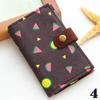 Frucht-Druck Kreditkartenhalter Damen Ausweishalter Geldbörse Geldscheinhalter Canvas Halter Tasche