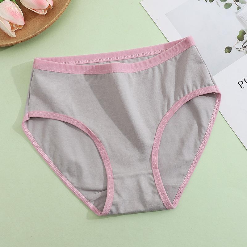 Available: Candy Color Breathable Girls' Triangle Briefs – Comfortable, Solid Color Underwear That Doesn't Pinch