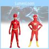 Komiksy The Flash Mléčné hedvábí Cosplay Kombinéza Pro Roleplay A Jevištní Vystoupení Zahrnuty Speciální Postavy