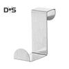 4Pcs Door Back Hooks Rustproof Anti-deform Strong Load-Bearing Coat Towel Organizer Cabinet Hanger Hooks