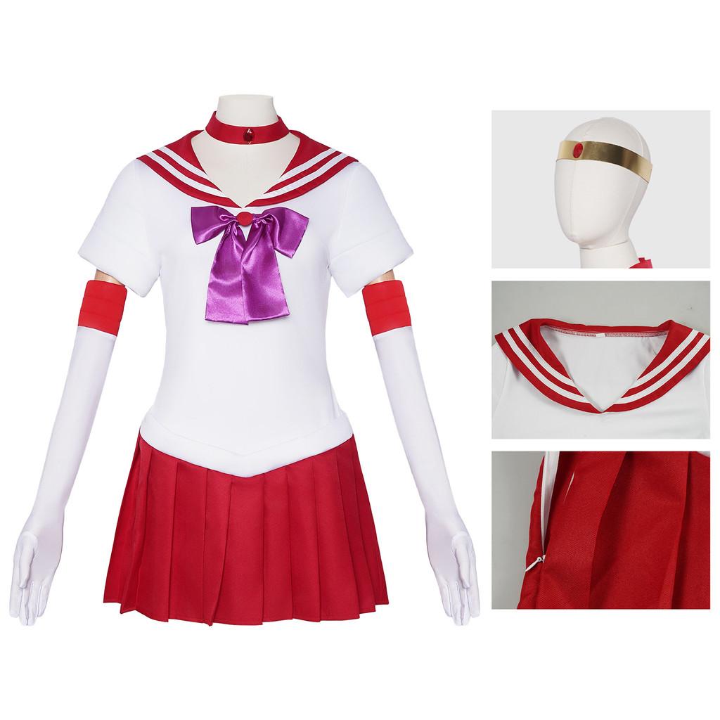 Sailor Moon Cosplay Costume For Women With Uniform Fabric For Anime Stage Performance