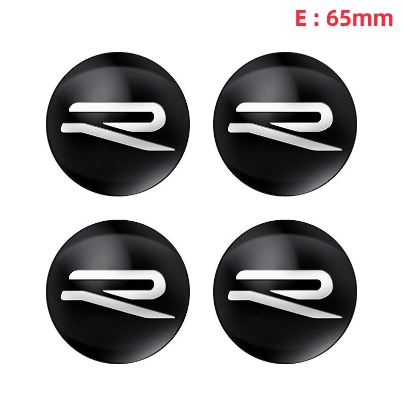 2026 Heiß Für Volkswagen VW 4 Stück 56mm 60mm 65mm Auto Styling Radnabenkappe Nabenkappe Abzeichen Zubehör Für Volkswagen Tiguan B