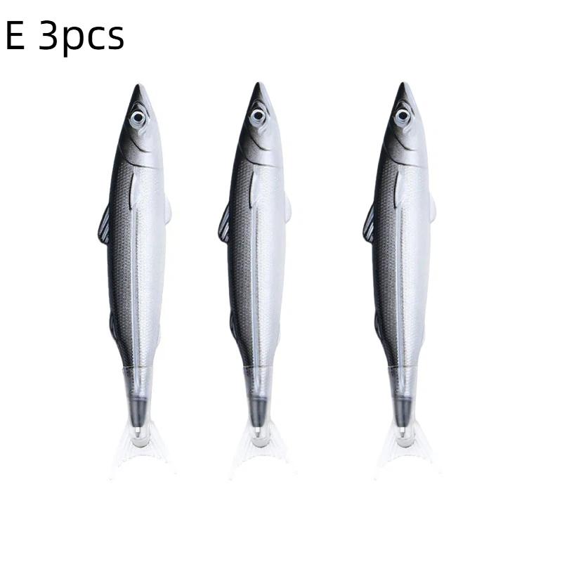[TG835]1/3/5Pcs Fun Realistic Fish Shaped Gel Pen Smooth Writing Office Students Stationery Gift School Supplies