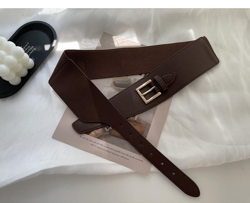 

Decorative Black Timeless Waist Belt For Women Crafted From Highquality Leather Faux чёрный