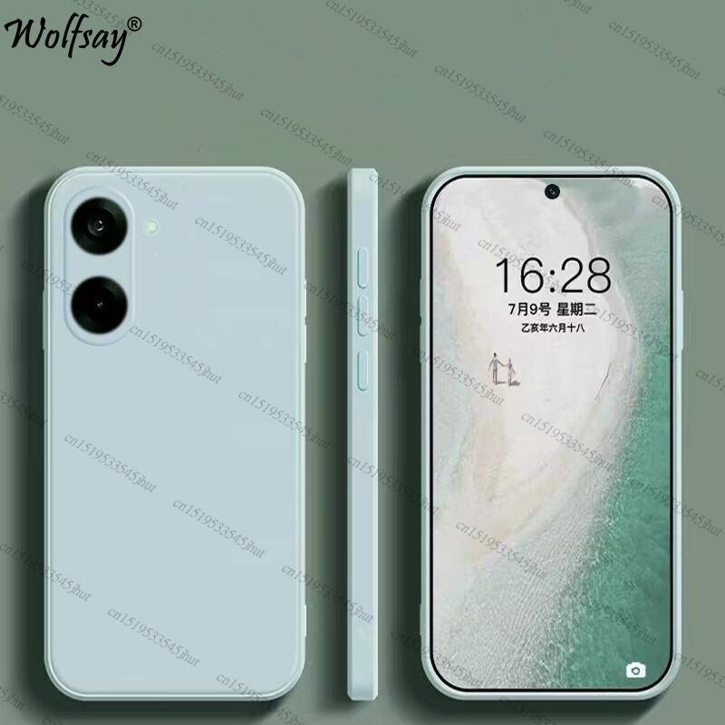 Case For OnePlus Ace 5 Racing Case Soft Original Liquid Silicone Case OnePlus Ace 5 Racing Cover For OnePlus Ace 5 Ultra 5 Pro