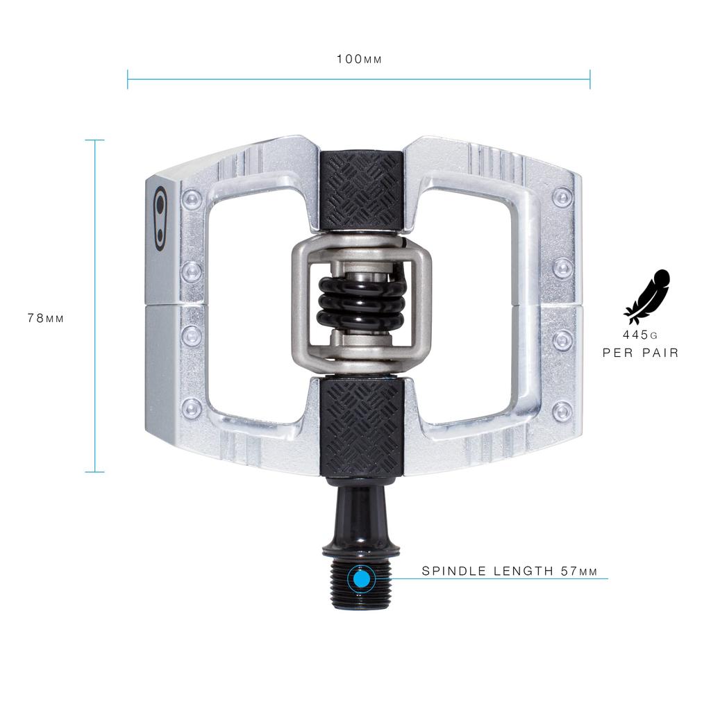 CRANK BROTHERS Mallet DH POLISHED LTD EDITION High Polish Silver