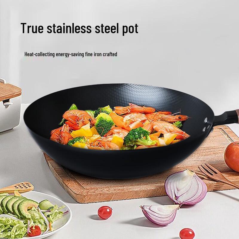 Yileyami Non-Stick Refined Iron Pot