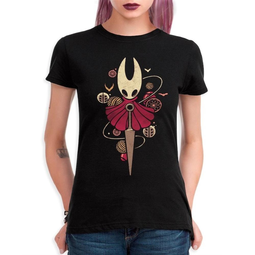 Hollow Knight Silksong Action Adventure Game TShirt Woman Man Summer Fashion Casual Cotton Graphic T Shirts Streetwear Tops Tee
