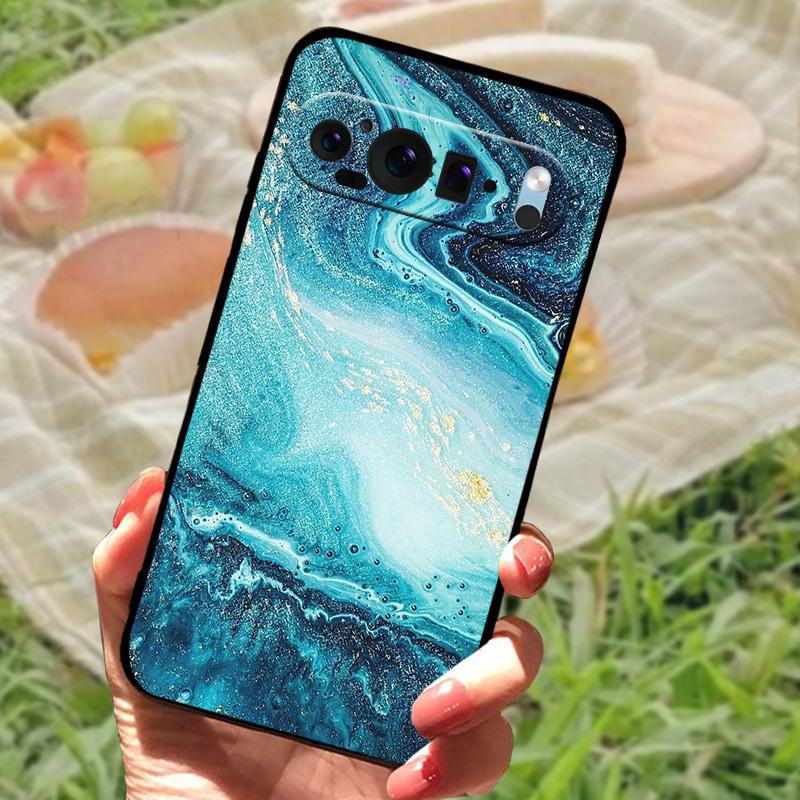 Für Google Pixel 9 Pro XL Hülle GGX8B Mode Weiches Silikon TPU Handy Schutzhülle Für Google Pixel9 Pro XL 5G Stoßfänger Abdeckung