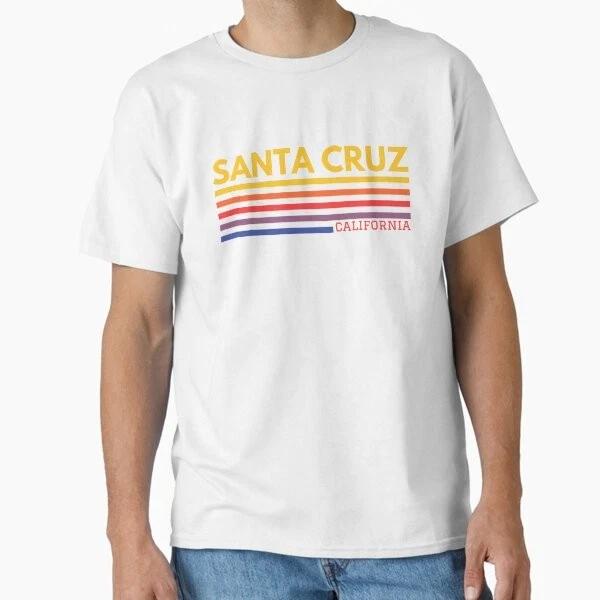 Santa Cruz California Classic TShirt Made In UsaAus TShirt S2xl S