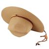 Weaving Straw Hat for Adult Beach Getaways Straw Weaving Hat Breathable Adult Sunproof Hat with Adjustable Chin Rope