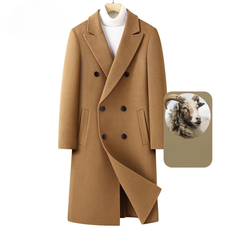 Мужское шерстяное пальто — фото 3