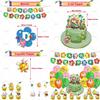 Pikmin-4 Birthday Party Set Colorful Balloons Paper Banner Cake Topper And Invitations!
