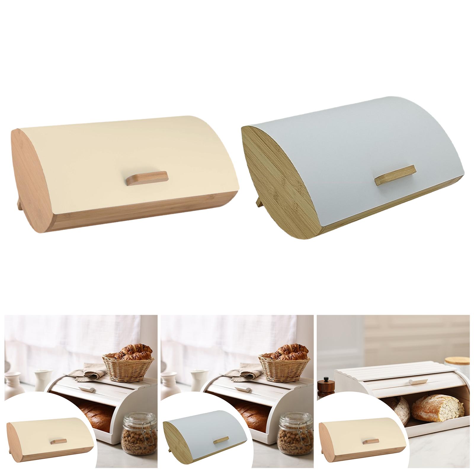 

Bread Box Stylish Keeper Multipurpose Container for Pantry Home Organization 30.5X24.5X16CM