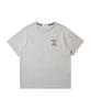 Nontaib Semi Overfit Star Graphic T-Shirt (Melange Grey)