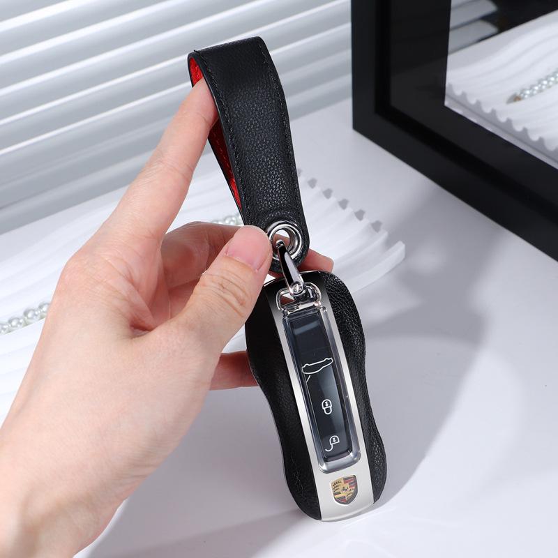 Premium Key Cover for 2024 Porsche Cayenne, Panamera, 911, 918 Model
