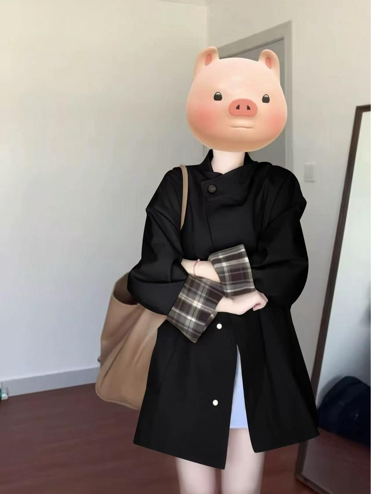 Хаки Короткий Тренч для Женщин 2025 - Стильный, Миниатюрный, Высококлассный, Горячий Тренд Года. Small