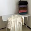 Fashion Winter Women Nightgowns Jacquard Dress Night Dress Loose Solid Color Thickened Flannel Sleepwear Home Clothes