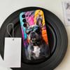 French Bulldog Dog Pet  Phone Case For Samsung S25,S24,S21,S22,S23,S30,Ultra,S20,Plus,Fe,Soft Silicone Black Cover