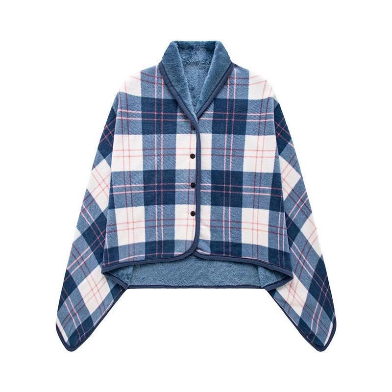 Multifunctional Shawl & Blanket: Dual-Purpose Leg Cover, Office Cloak, Sofa Throw