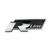 YKPSC1 VW 2026 Hot 3D Car Badge Decal Grill Side Rear Trunk Emblem Sticker for Volkswagen Rline R Logo Polo Passat B5 B6 B7 Golf Jetta