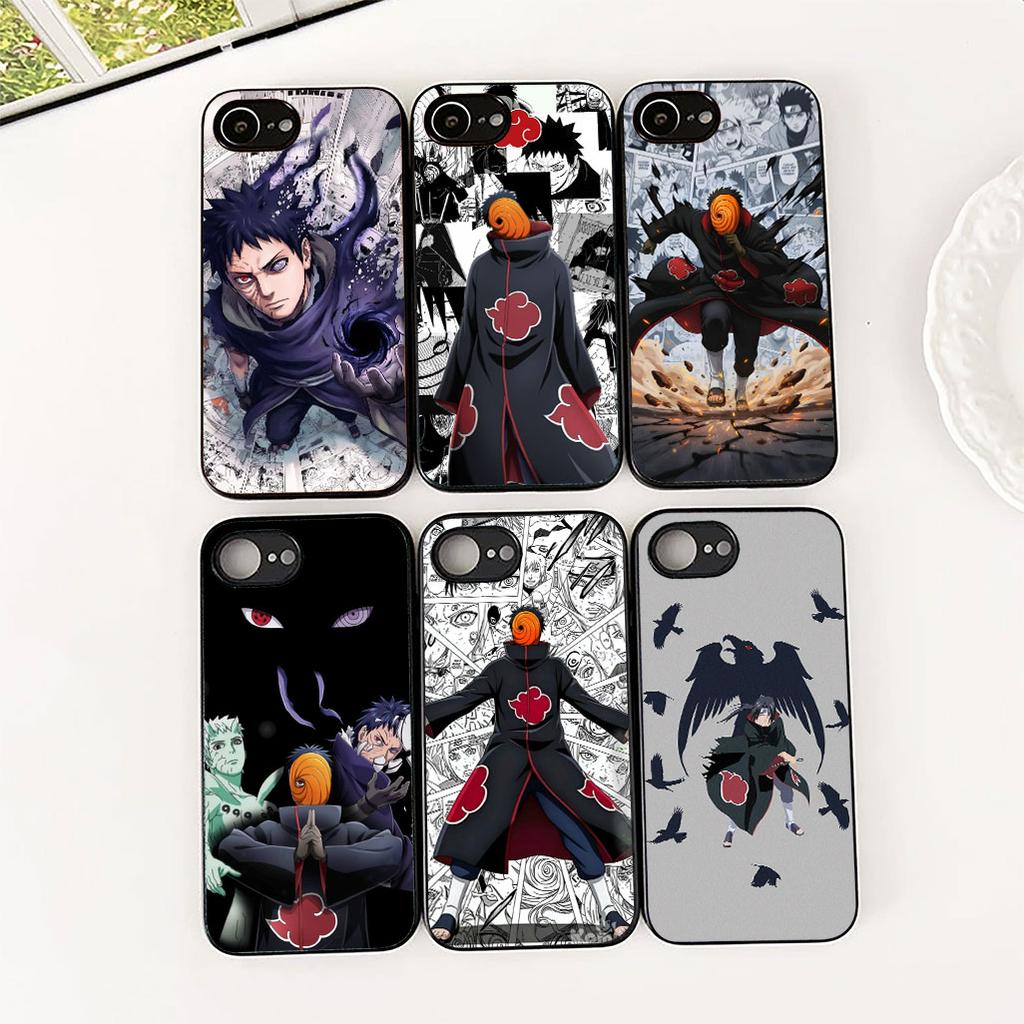 Cover for Apple iPhone 17 16 14 15 Plus Pro Max 16E ProMax + 15Plus 15+ 16+ Casing Phone Case Obito Narutos Uchiha Tobi Itachi