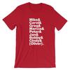 Brady Bunch TShirt On Black, Yellow, White, Gray or Red Soft Cotton Shirt. Brady Bunch Gift Fun Soft Tee