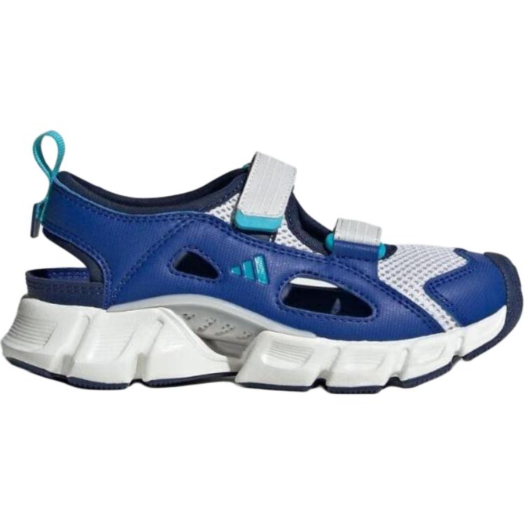 Adidas Climacool Sandal Comfortable Versatile Non-Slip Durable Low-Top Kids Sandals Kids Sandals Blue Gray KJ3552