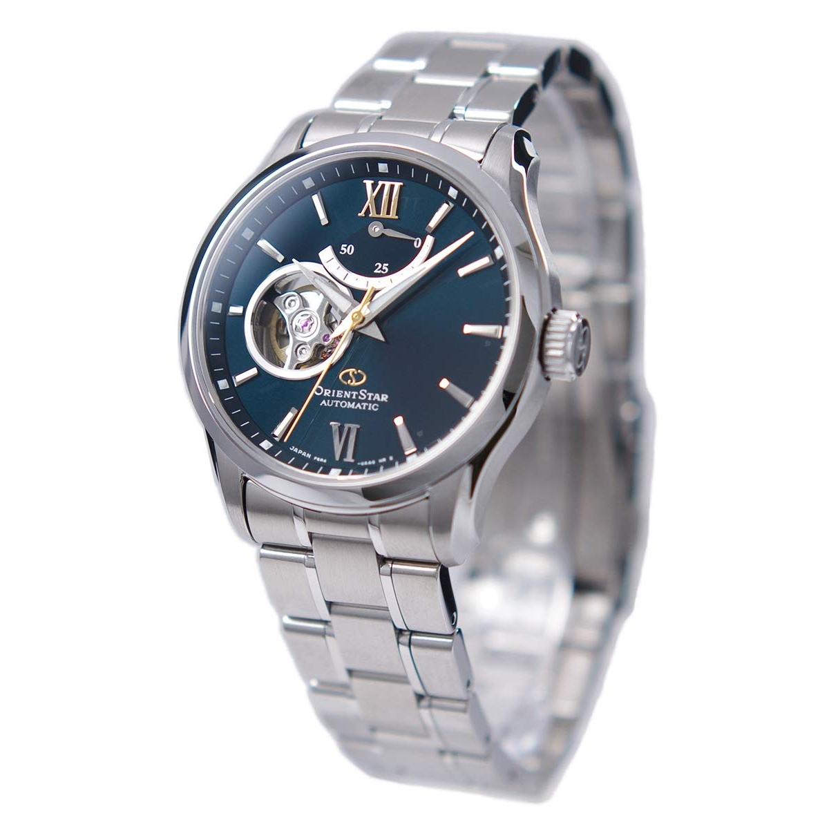 

ORIENT Men s Automatic Watch, Semi-Skeleton, Dark Green Orient Star RE-AT0002E00B [Parallel Import]