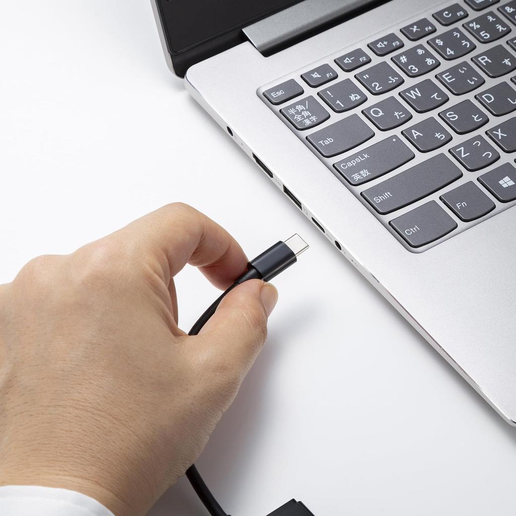 Sanwa Supply USB Hub Type-C (2 A/1 C) USB-3TCP9BK