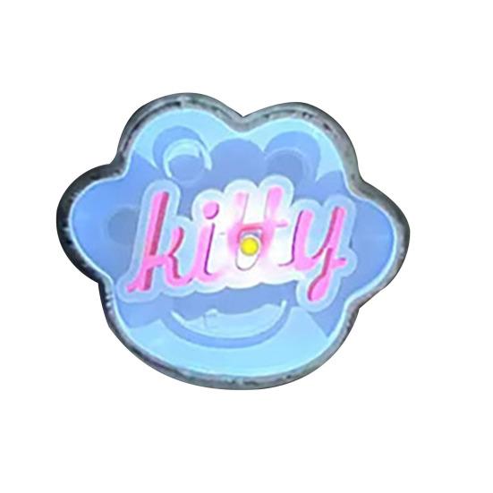 Ambient Light 3D Shadow Night Light Creative Bird Cat Silhouette Night Lamp with Suction Cups Warm Glow Ambient Lighting for Bedroom Living Room