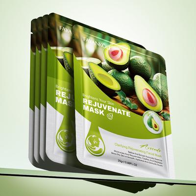 Avocado Clarifying Tender Mask Hydratační kolagenová zpevňující maska ​​zlepšuje drsnou pokožku, odstraňuje vrásky a kontrolu mastnoty