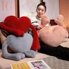 Small Fresh Love Pillow Plush Toy Doll Red Heart Doll Home Sofa Pillow Cushion Girl Doll