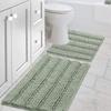 Thick Solid Chenille Bath Mat Non-Slip Absorbent Floor Rug Entryway Bathroom Kitchen Living Room