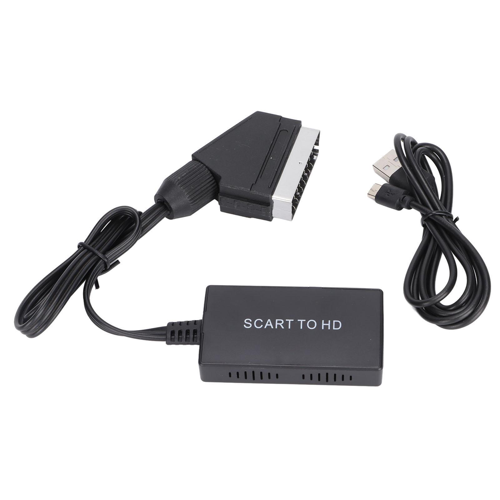 

Scart в HD Мультимедийный Интерфейс Конвертер Видео o Адаптер Конвертер со Шнуром для DVD Приставки