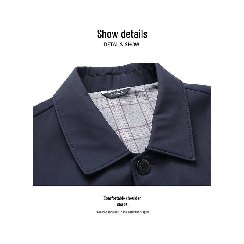Pierre Cardin Men's Business Casual Lapel Jacket
