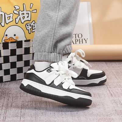 Niche Couple Board Shoes Hong Kong Style Platform Super Fire Ins Casual Shoes
