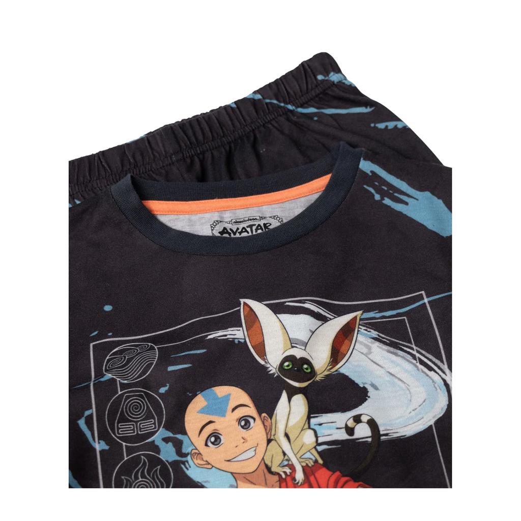 Avatar: The Last Airbender Boys Character Long-Sleeved Long Pyjama Set