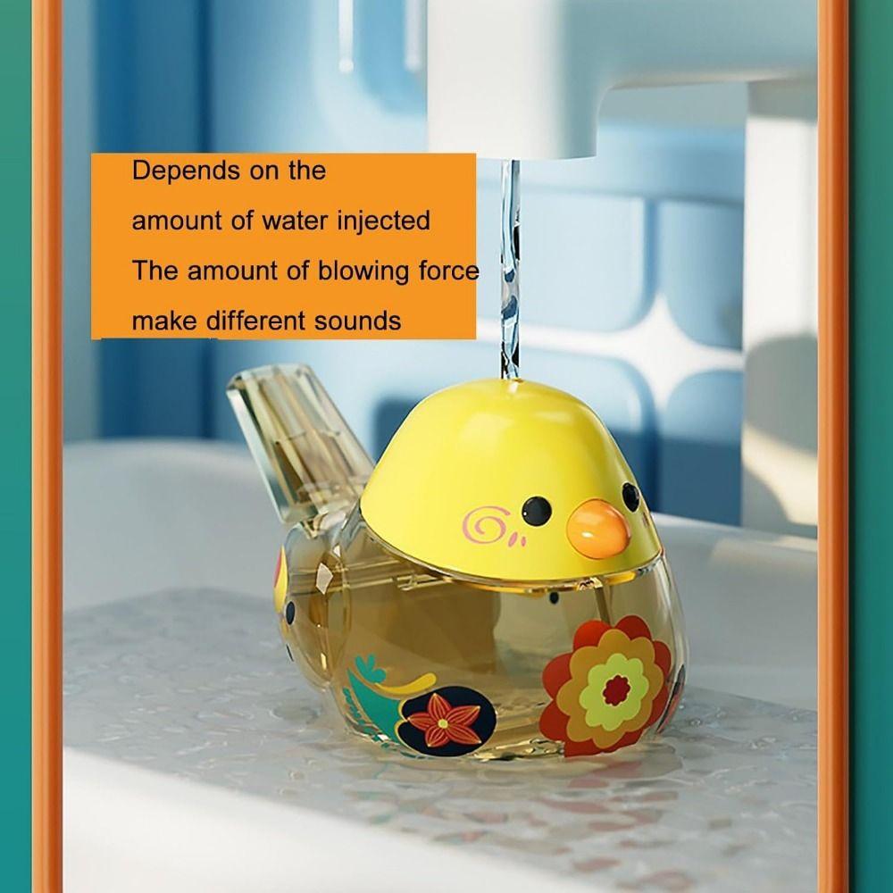 Pronunciation Training Water Bird Whistle Filled with Water Children's Whistle Toy  School