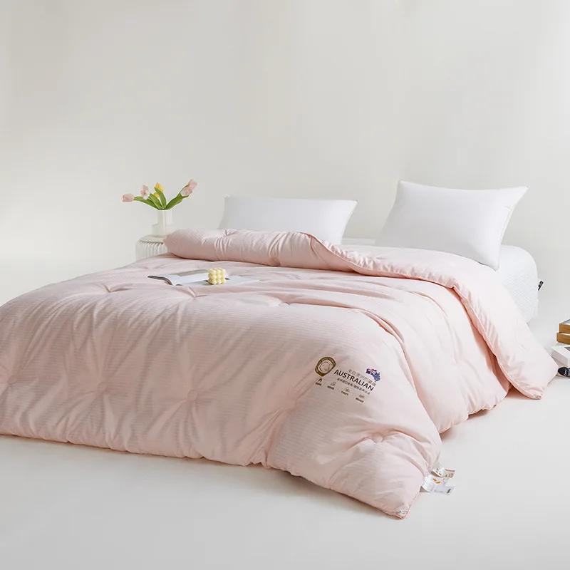 

Новое одеяло из австралийской шерсти Одеяло для весны и осени Четыре сезона Подарочное одеяло 150x200cm 2kg