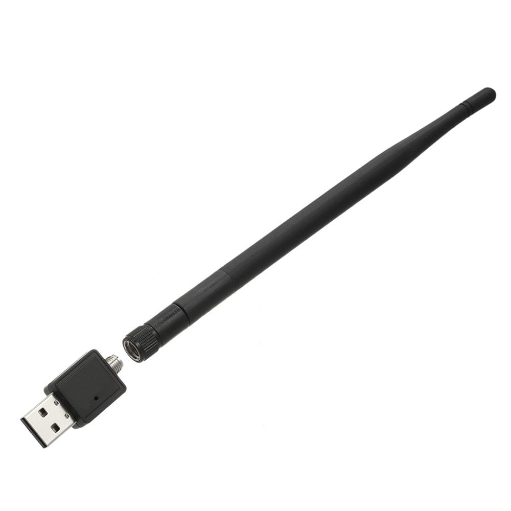 600Mbps Wireless USB WiFi Adapter Dongle 2.4GHz Network LAN Card 802.11b G N Standard with 2dBi Detachable Antenna for