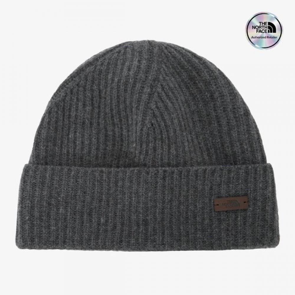 The North Face Oblique Slim Beanie Dark Gray Ne3br82b DARK GRAY/ONE