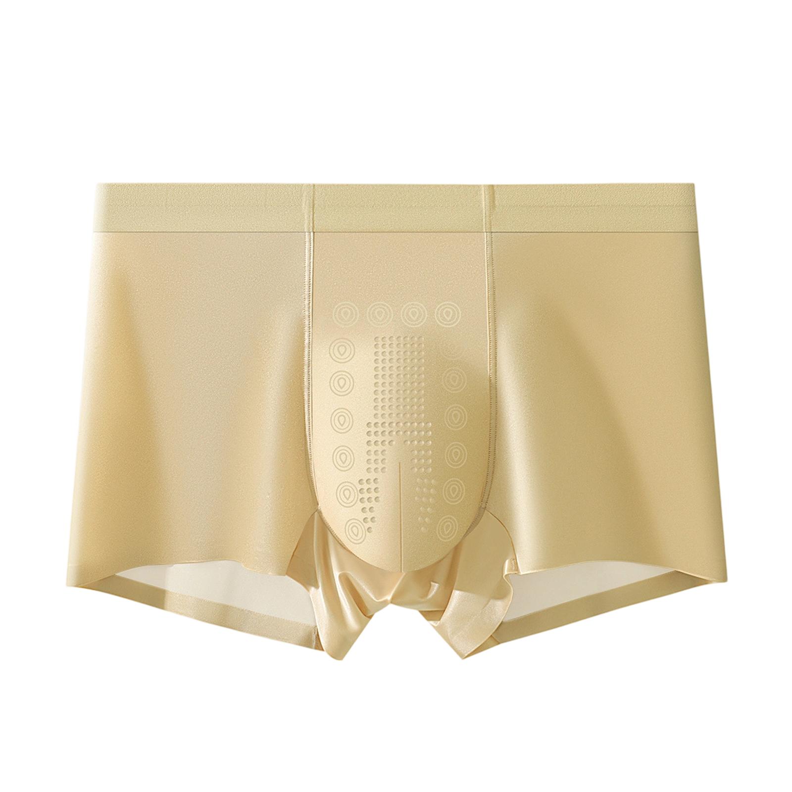 

Men s Underwear With Cool Feeling, Ultra-thin Mesh, And Four Corner Shorts For Wearing XXXXL