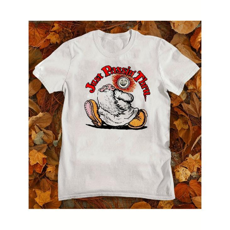 1970s R. Crumb's Mr. Natural Just Keep On Truckin Robert T Shirt S-3XL MR422 LEN/Everyday Tee Graphic Tee Classic Print Vintage Design/Durable Shirt