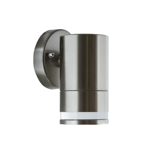 Kinkiet Zewnętrzny Ogrodowy Matowy Chrom Ip54 35W Taras Wll Gu10 Inox Ideus 03569